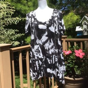 Short sleeve tunic by Cynthia Rowley